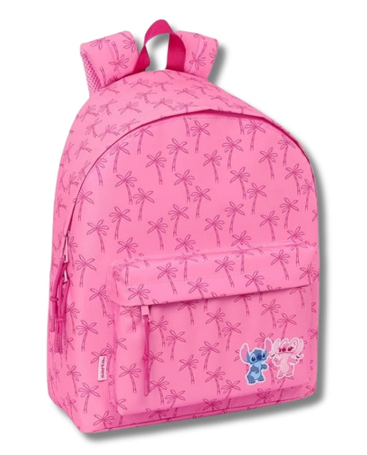 Mochila Stitch Rosa – 42 cm