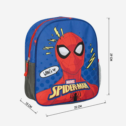 Pack Escolar Spiderman – Mochila + Estuche + Botella