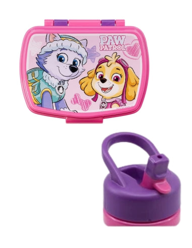 Set Mochila + Botella + Sandwichera Paw Patrol Unicorn Friends